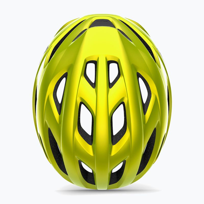 Cască de bicicletă MET Idolo lime yellow metallic glossy 7