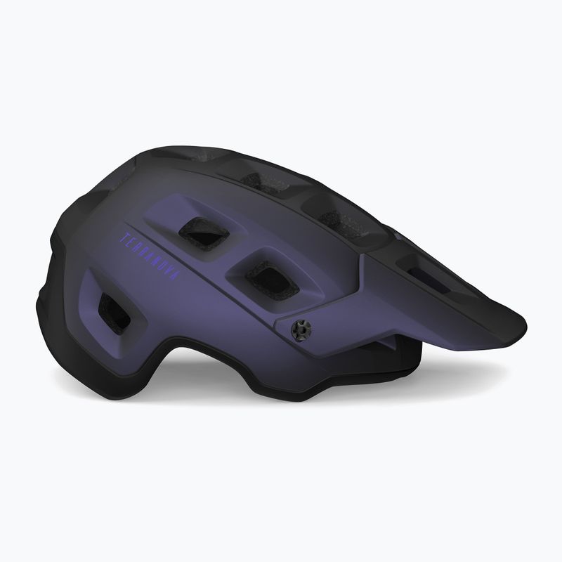 Cască de bicicletă MET Terranova violet închis mat 2