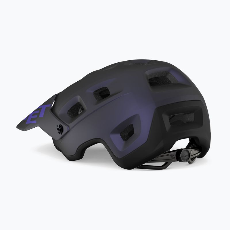 Cască de bicicletă MET Terranova violet închis mat 4