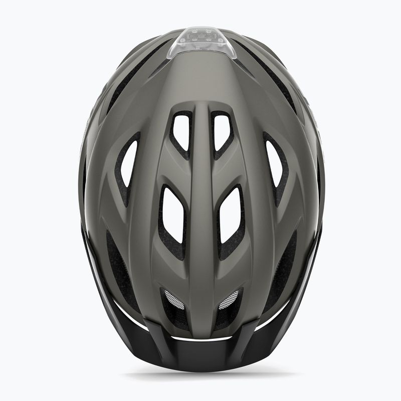 Cască de bicicletă MET Crossover titanium matt 7