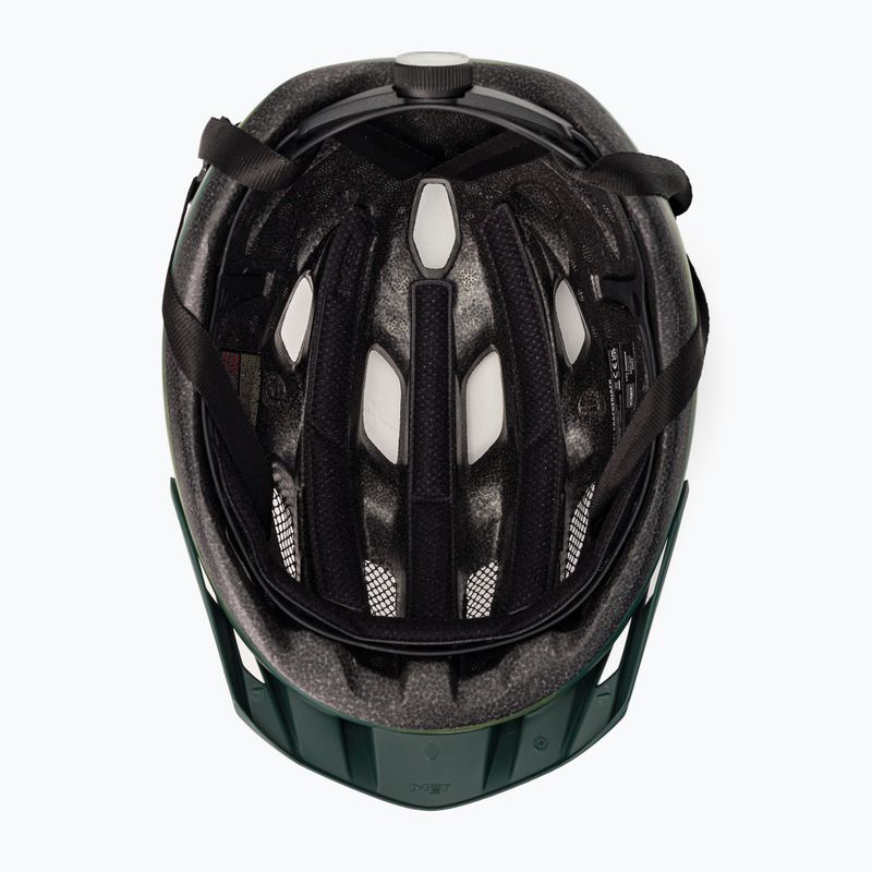 Cască de biciclist MET Crackerjack verde 3HM147CE00UNVE1 5