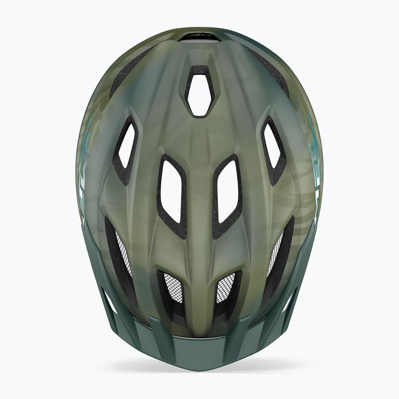 Cască de biciclist MET Crackerjack verde 3HM147CE00UNVE1 9