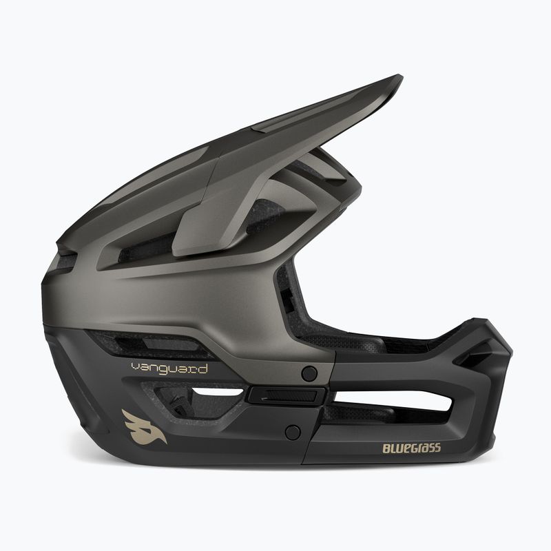 Cască de bicicletă Bluegrass Vanguard neagră mată 2