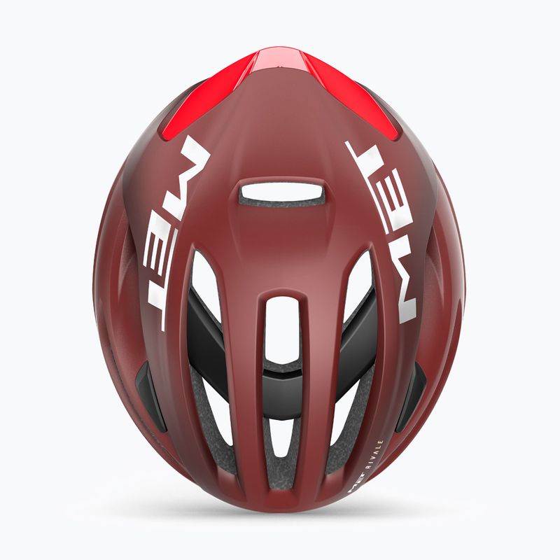 MET casca de bicicleta Rivale II Mips rosu dahlia mat 4