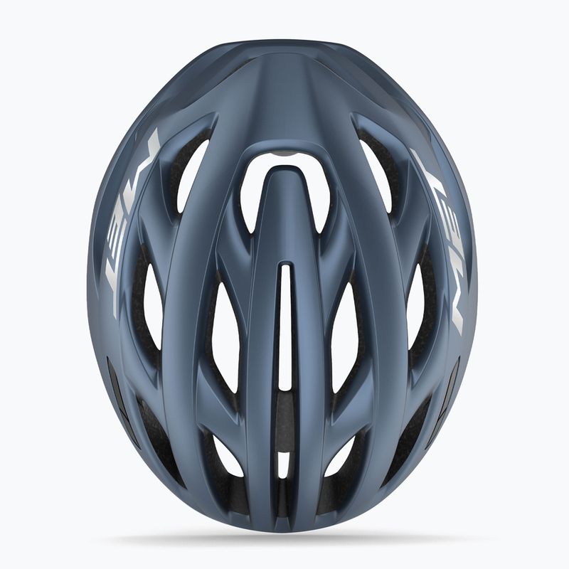Cască de bicicletă MET Estro Mips navy/teal matt 7