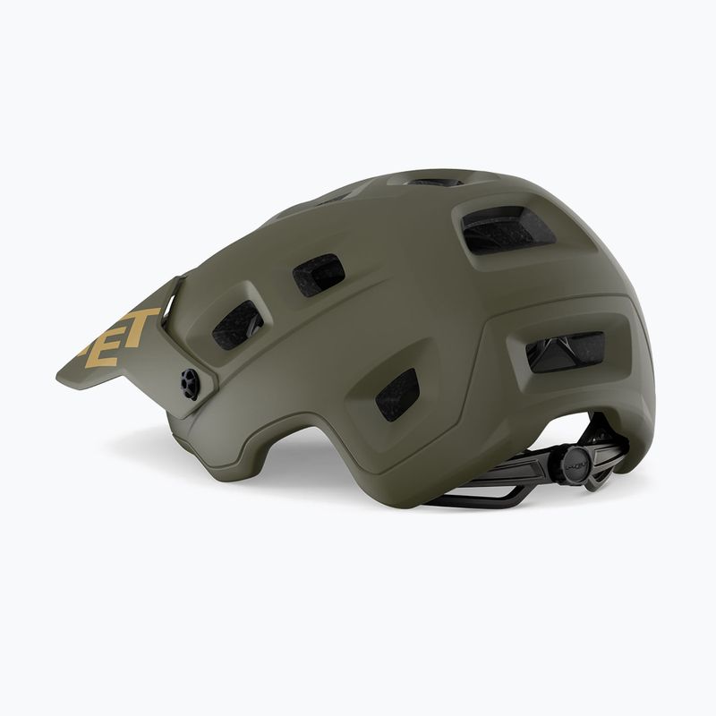 Cască de bicicletă MET Terranova dark olive mat 3