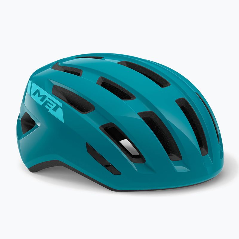 Cască de bicicletă  MET Miles teal glossy 6
