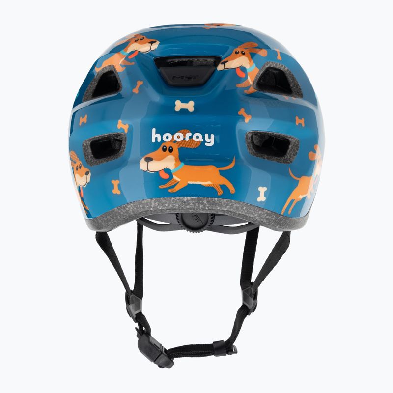 Cască de bicicletă pentru copii  MET Hooray blue teckel glossy 3