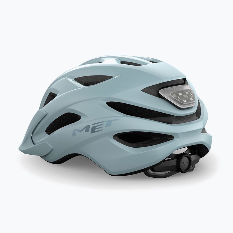 Cască de ciclism MET Crossover stone blue matt 2
