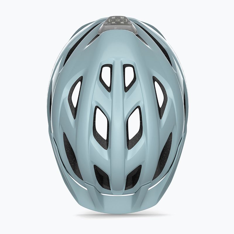 Cască de ciclism MET Crossover stone blue matt 4