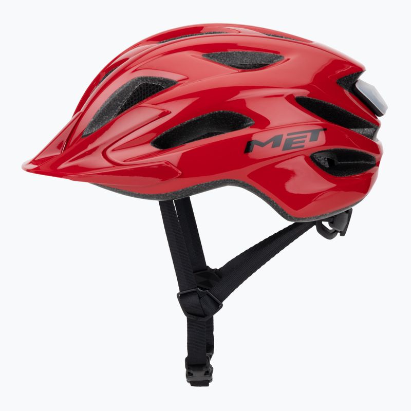 Cască de ciclism MET Crossover red matt 3