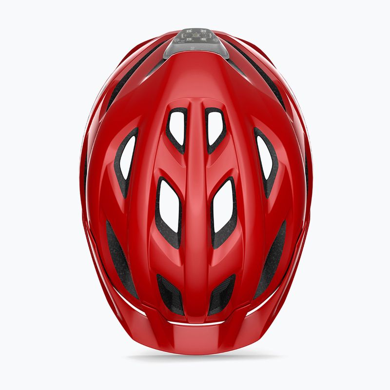 Cască de ciclism MET Crossover red matt 4