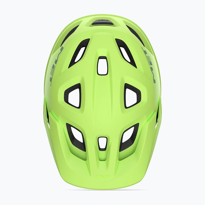 Cască de bicicletă pentru copii MET Eldar lime matt 4
