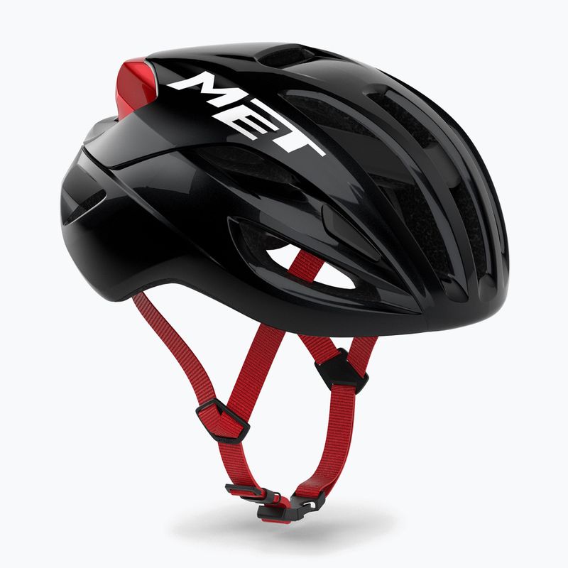 Cască de ciclism MET Rivale II Mips black/red glossy 8