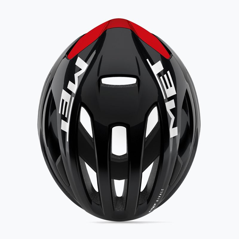 Cască de ciclism MET Rivale II Mips black/red glossy 12