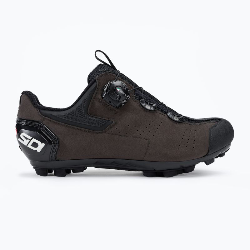 Încălțăminte de ciclism MTB pentru bărbați Sidi MTB Gravel negru/maro 2