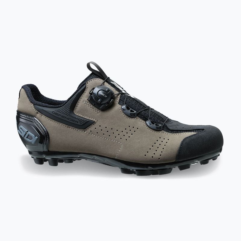 Încălțăminte de ciclism MTB pentru bărbați Sidi MTB Gravel negru/maro 8