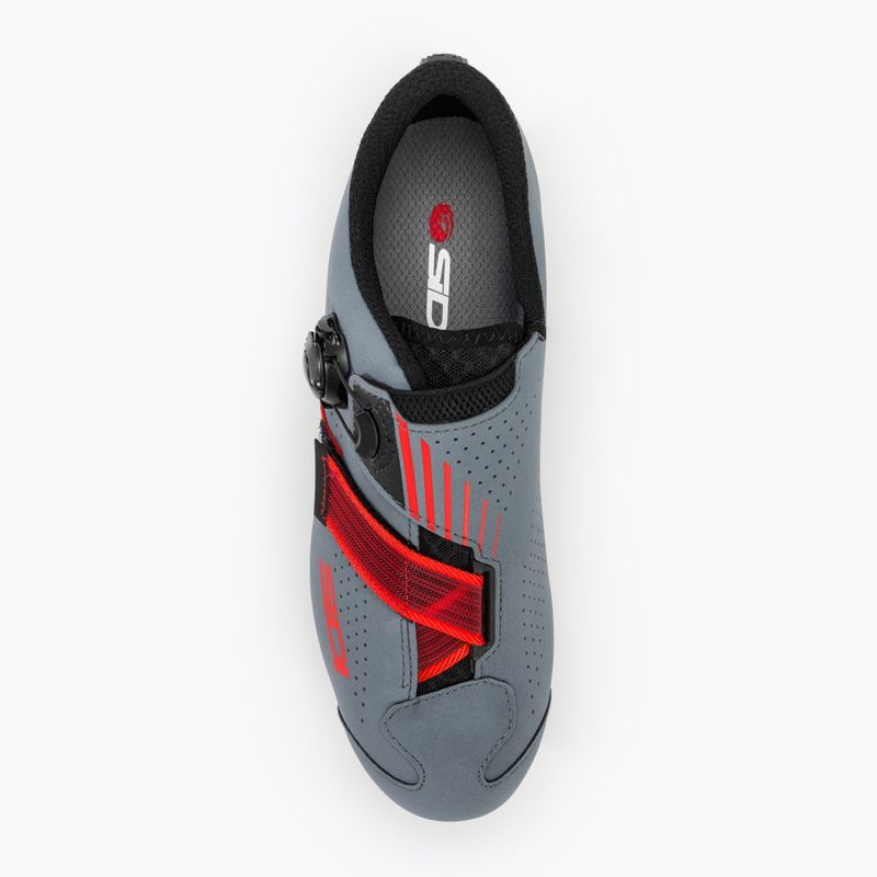 Încălțăminte de ciclism MTB pentru bărbați Sidi MTB Aertis grey/red 5