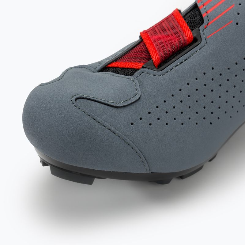 Încălțăminte de ciclism MTB pentru bărbați Sidi MTB Aertis grey/red 7