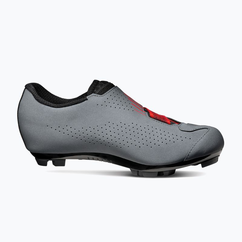 Încălțăminte de ciclism MTB pentru bărbați Sidi MTB Aertis grey/red 9