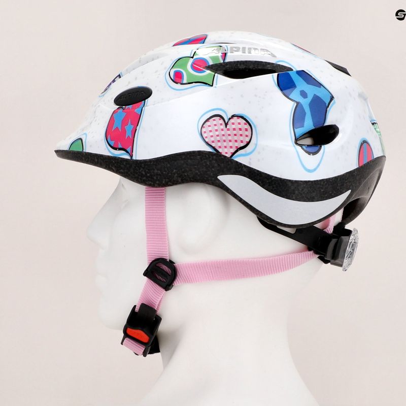 Cască de bicicletă pentru copii Alpina Gamma 2.0 hearts 8
