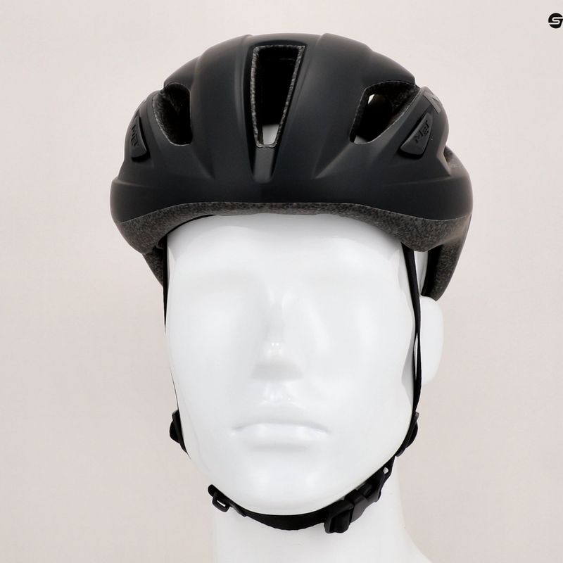 Cască de biciclist MET Strale negru 3HM107MONO1 11
