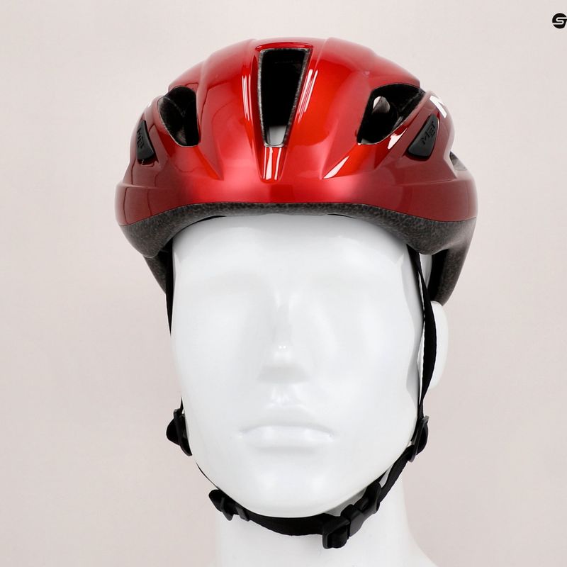 Cască de bicicletă MET Strale roșu 3HM107CE00MRO2 11