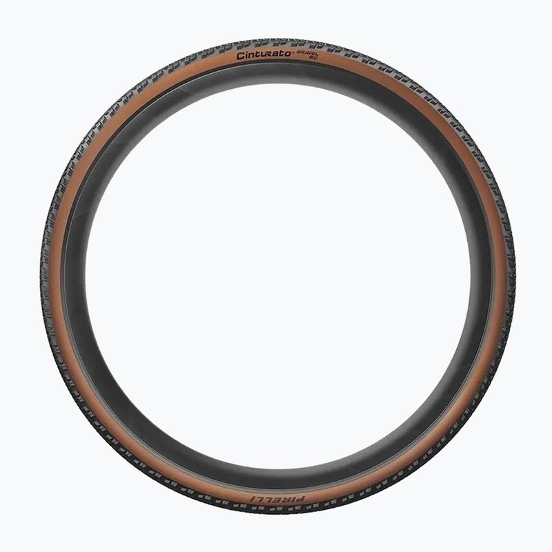 Anvelopă de bicicletă Pirelli Cinturato Gravel RC Classic cu rulare maro/negru 4216000 3