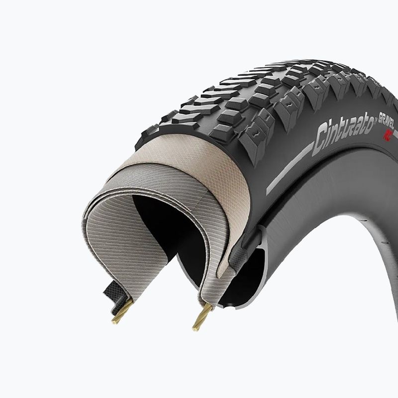 Pirelli Cinturato Gravel Gravel RC anvelopă de bicicletă neagră 4216200 5