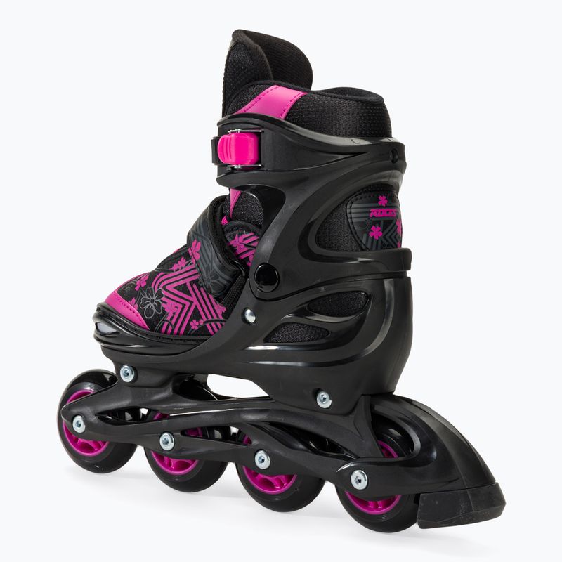 Role pentru copii Roces Jokey 3.0 black/pink 3