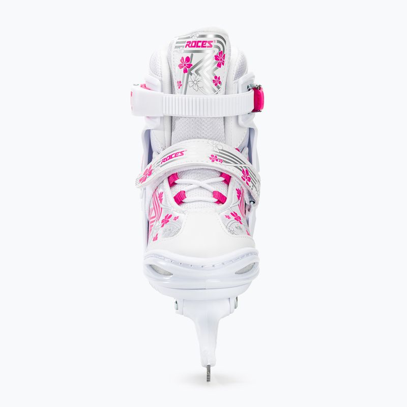 Patine pentru copii Roces Jokey Ice 3.0 Girl white/pink 4
