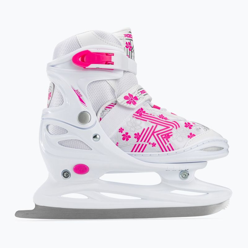 Patine pentru copii Roces Jokey Ice 3.0 Girl white/pink 5