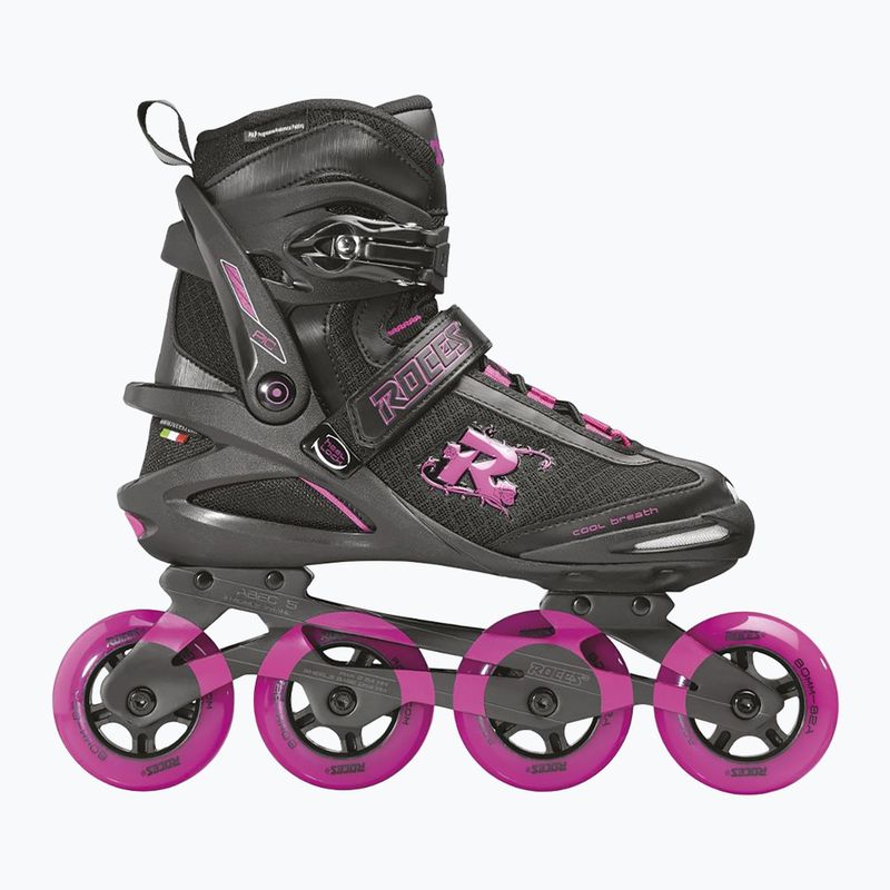 Role pentru femei Roces Pic Tif black/fuchsia