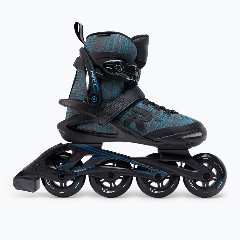 Patine cu rotile pentru bărbați Roces Weft Thread TIF negru 400875 2