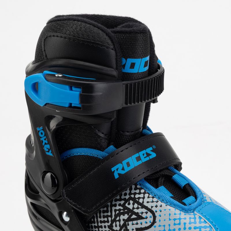 Patine pentru copii Roces Jokey Ice X black/astro blue 5