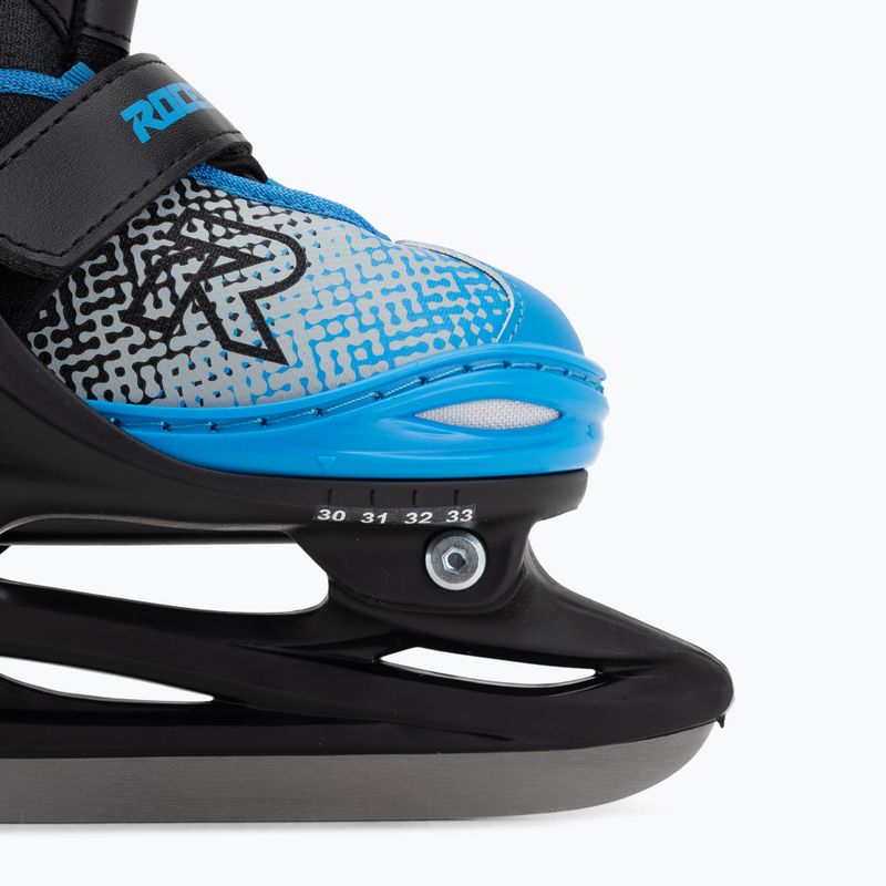 Patine pentru copii Roces Jokey Ice X black/astro blue 7