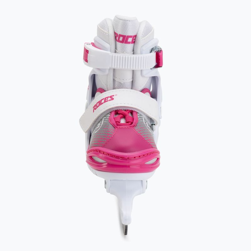 Patine pentru copii Roces Jokey Ice X white/pink 4
