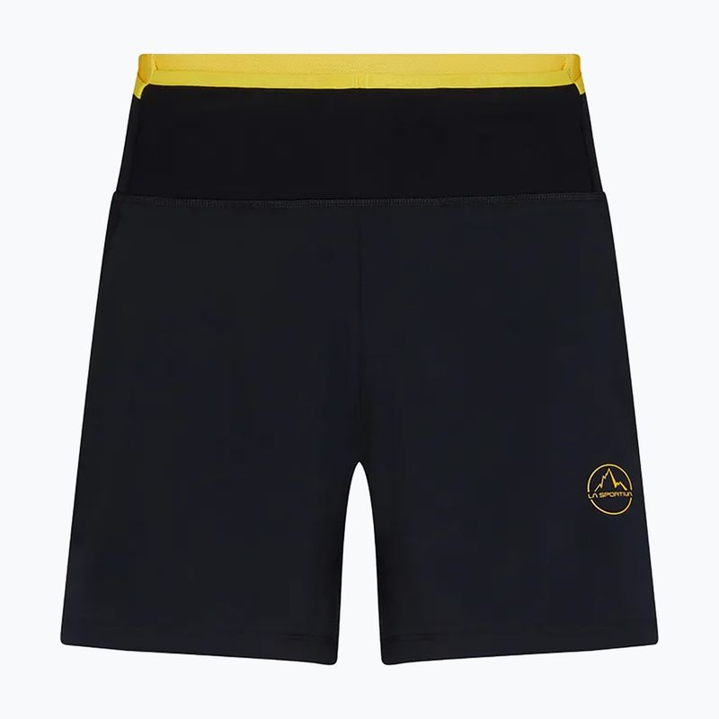 Pantaloni scurți de alergat pentru bărbați LaSportiva Ultra Distance Short 7" negri P45999100