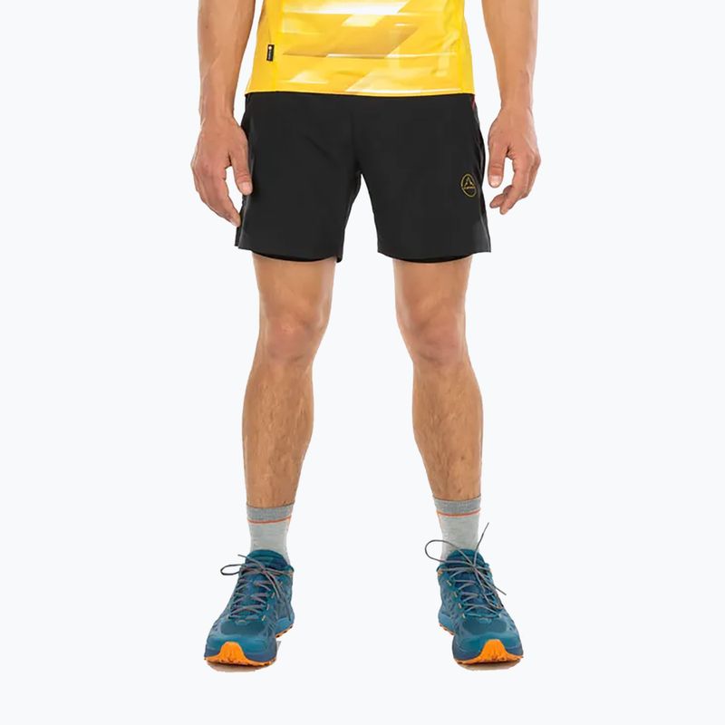 Pantaloni scurți de alergat pentru bărbați LaSportiva Ultra Distance Short 7" negri P45999100 3