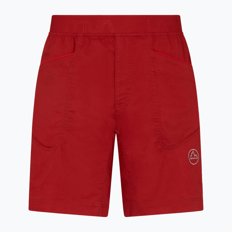 Pantaloni scurți de alpinism pentru bărbați La Sportiva Esquirol roșu N78313313