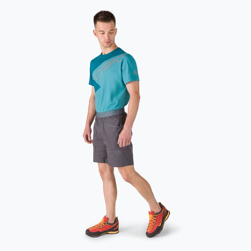 Pantaloni scurți de alpinism pentru bărbați La Sportiva Esquirol gri N78900903 2