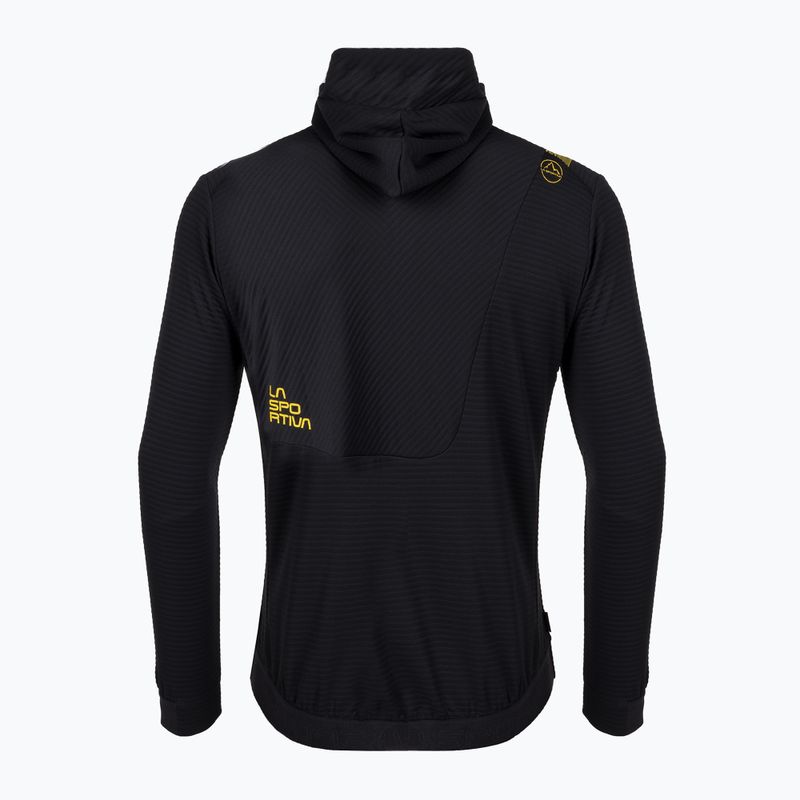 Bluză de cățărat pentru bărbați LaSportiva Mood Hoody neagră N71999100 2
