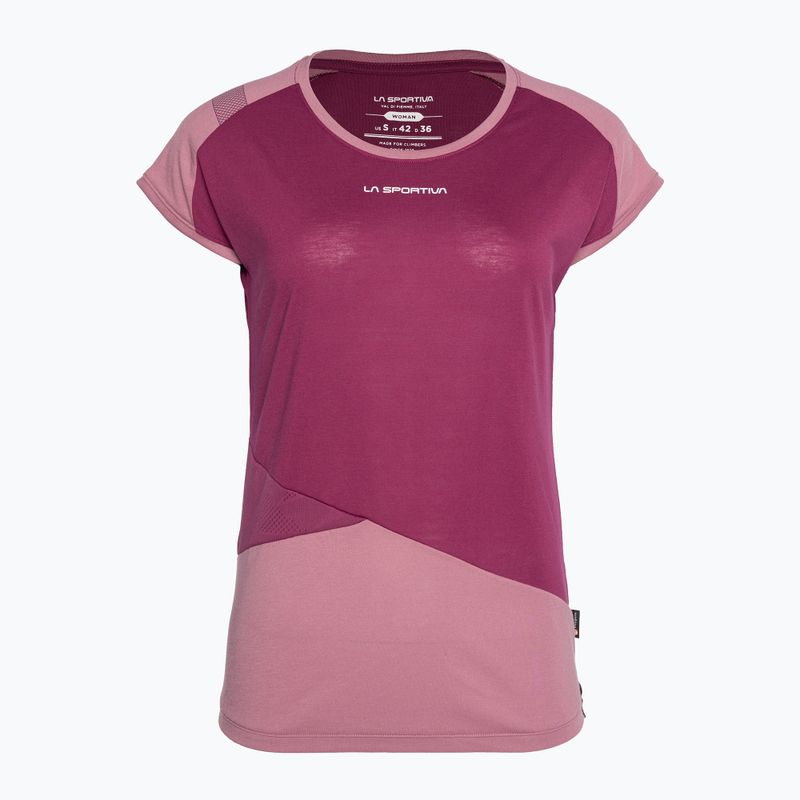 La Sportiva Tricou de alpinism pentru femei Hold roz O81502405