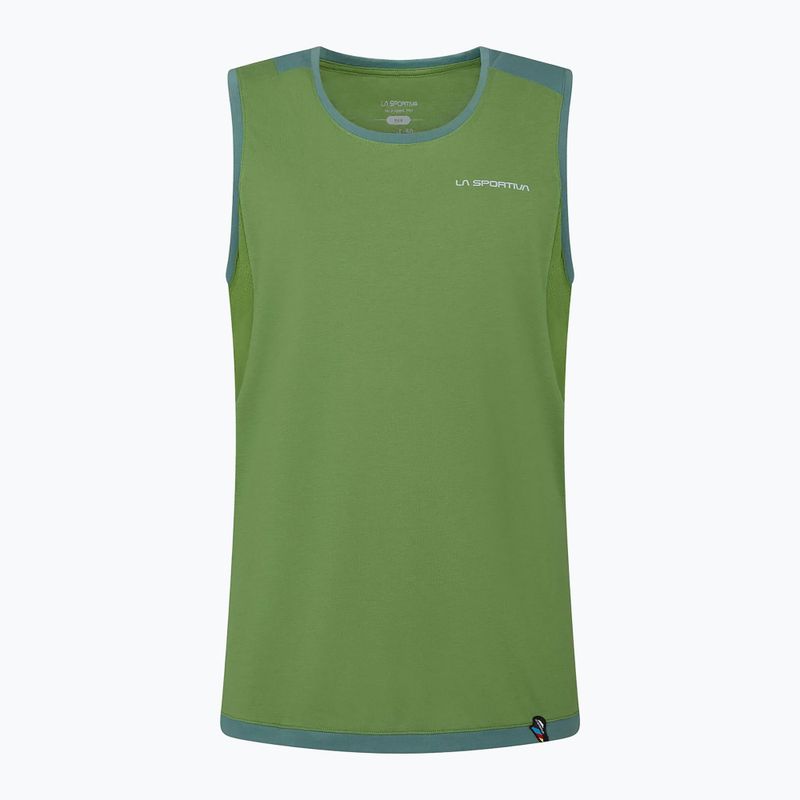 Tricou de alpinism pentru bărbați La Sportiva Crimp Tank verde N86718714