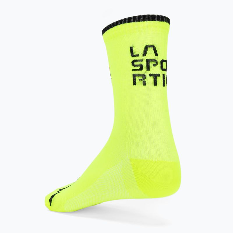 Șosete de alergat LaSportiva For Your Mountain galben-negre 69R999720 3
