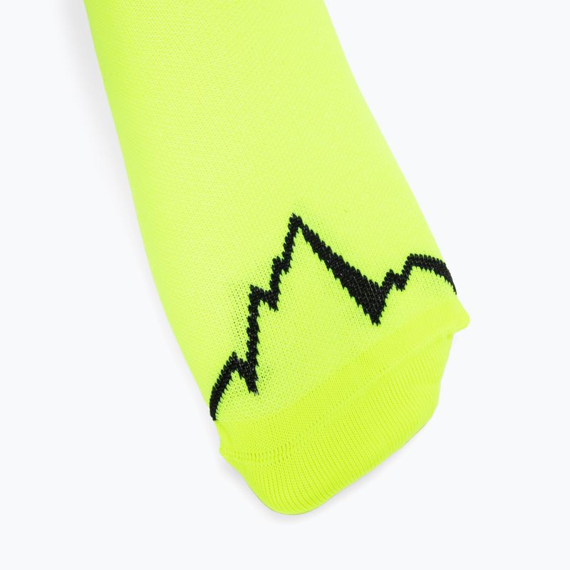 Șosete de alergat LaSportiva For Your Mountain galben-negre 69R999720 5