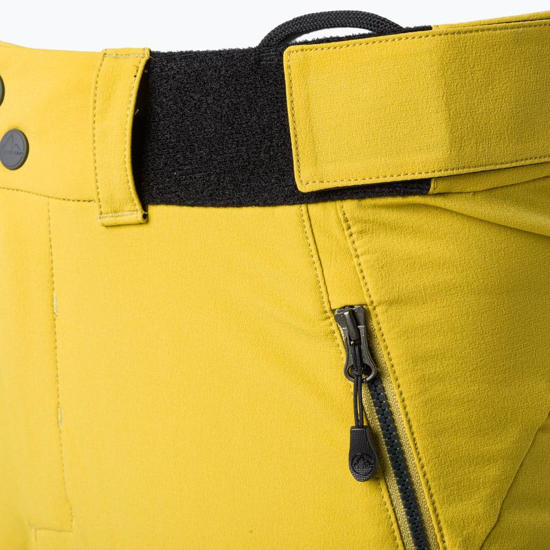 Pantaloni bărbați La Sportiva Excelsior softshell pentru bărbați galben L61723723 3