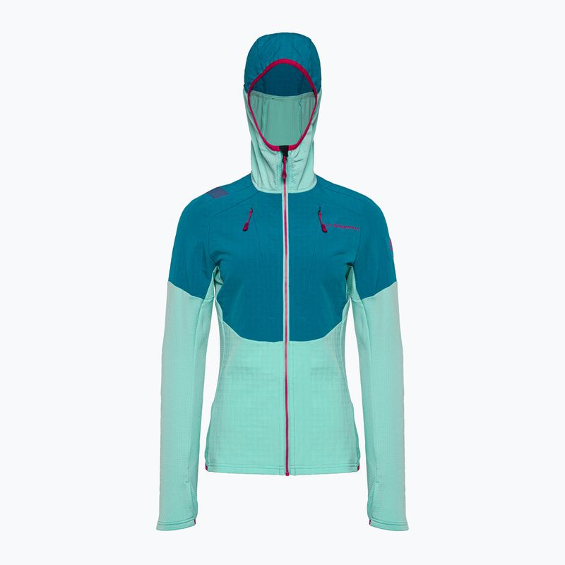 Hanorac de trekking pentru femei La Sportiva Session Tech Hoody albastru M36616635