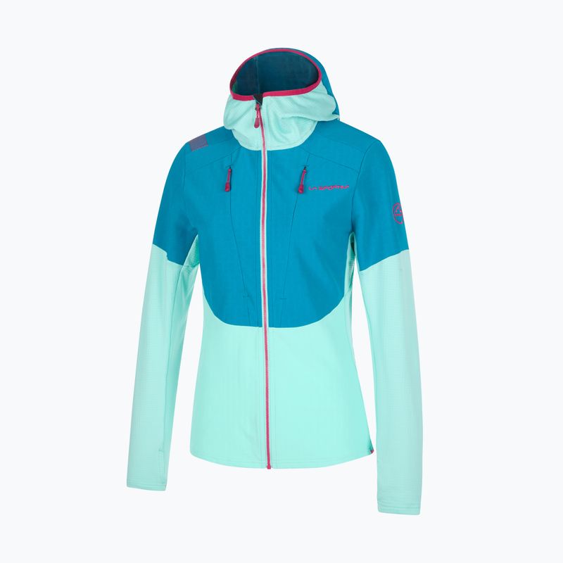 Hanorac de trekking pentru femei La Sportiva Session Tech Hoody albastru M36616635 4