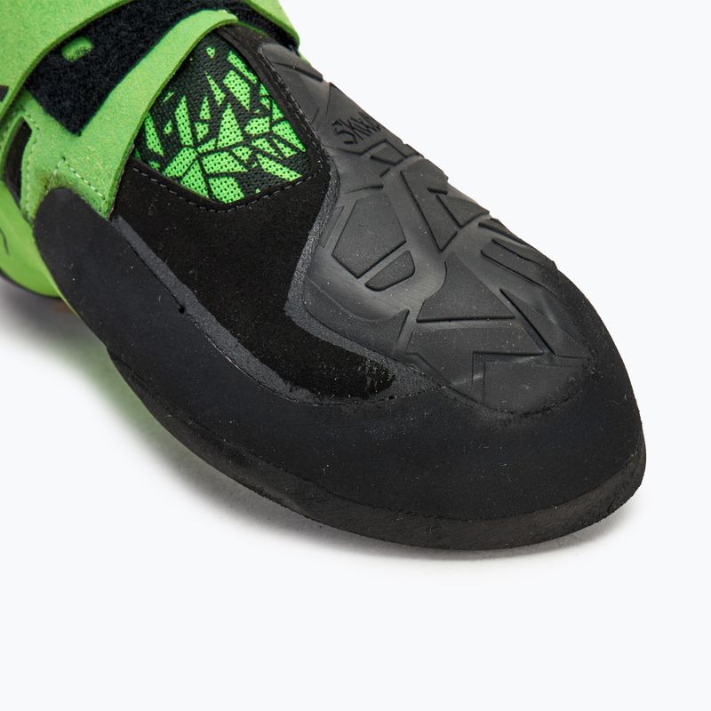 La Sportiva Skwama Vegan negru / verde flash pantof de alpinism pentru bărbați 6